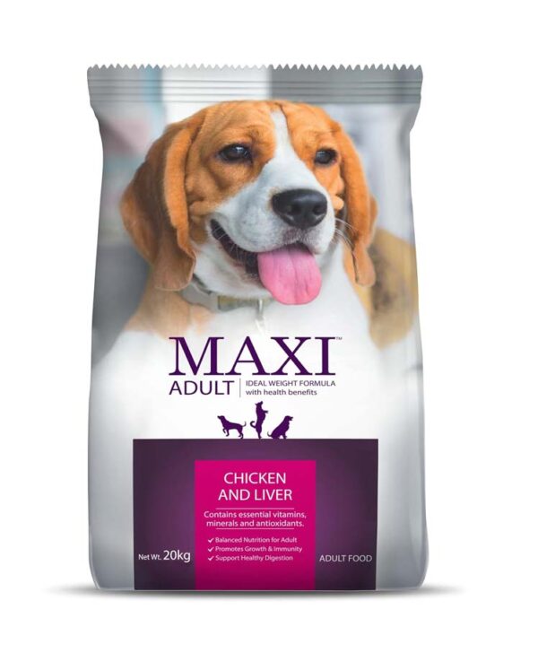 MAXI ADULT DRY DOG FOOD 20KG