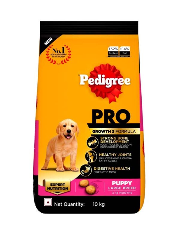 PEDIGREE  PROFESSIONAL LARGE BREED PUPPY FOOD