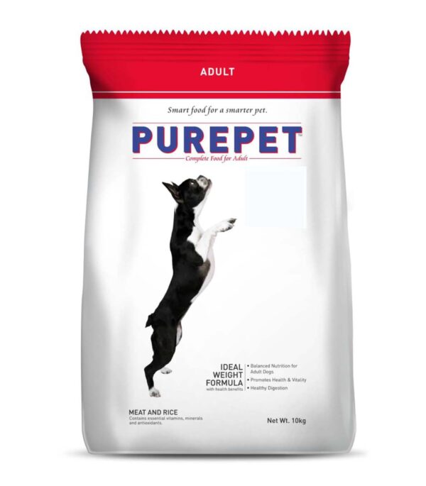 PUREPET MEAT AND RICE ADULT DOG FOOD