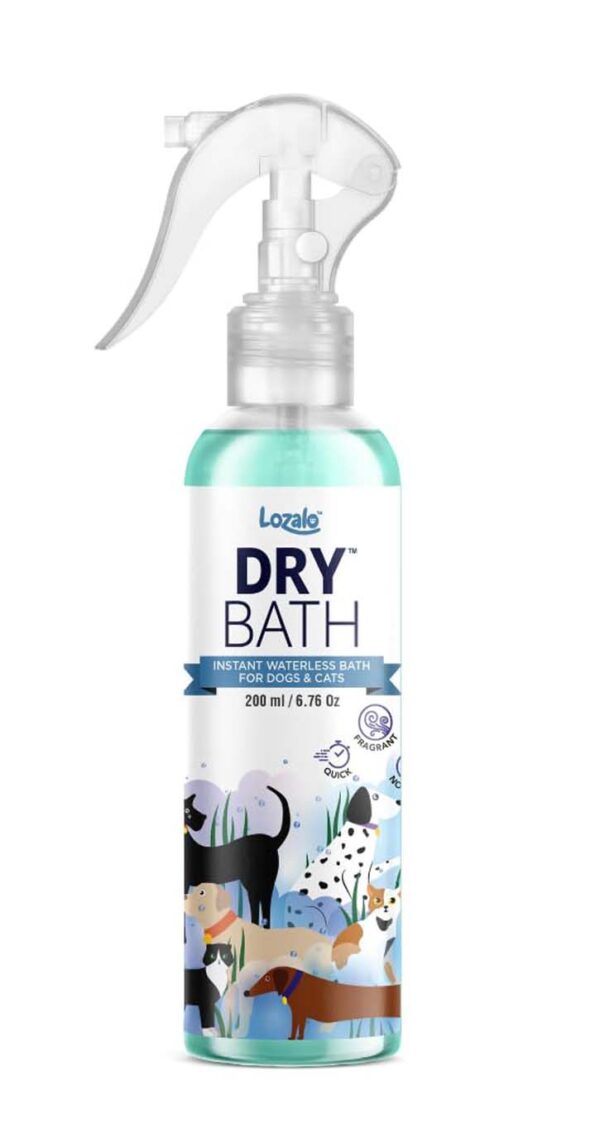 Lozalo Dry Bath Pet Shampoo