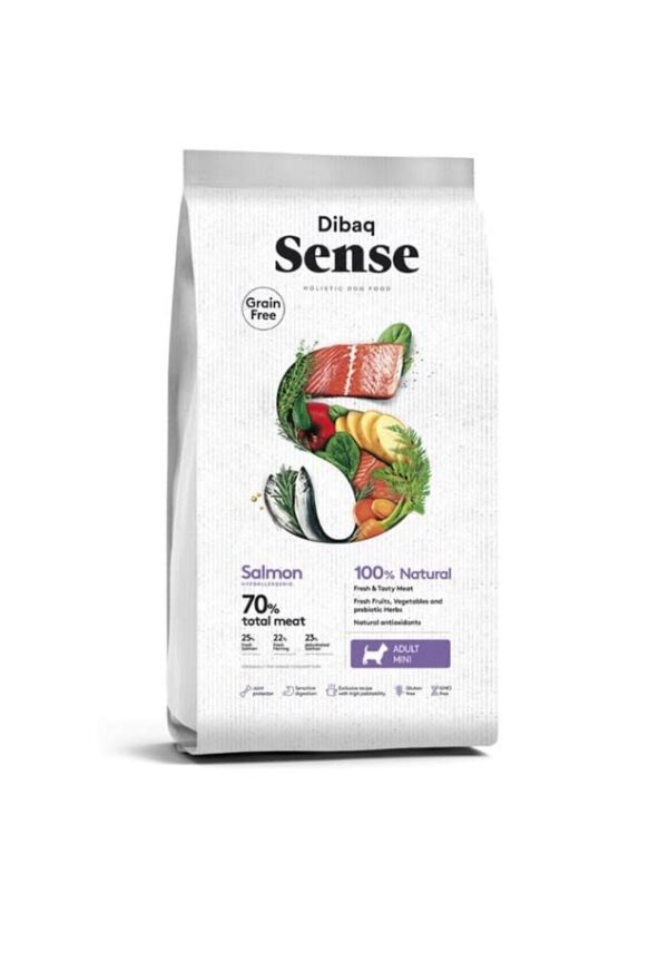 Dibaq Sense Grain Free Salmon Adult Mini