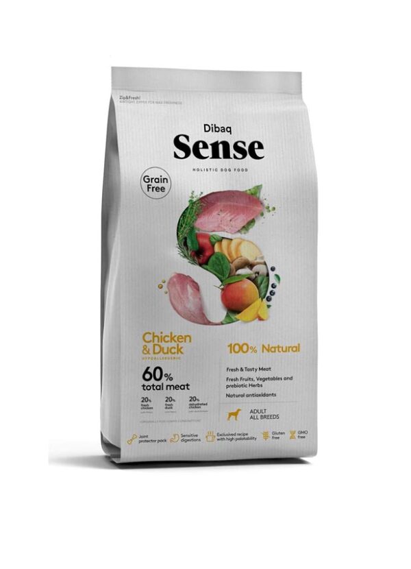 Dibaq Sense Grain Free Adult Chicken and Duck