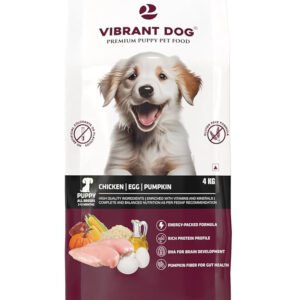 VIBRANT DOG PUPPY (CHICKEN | EGG | PUMPKIN)